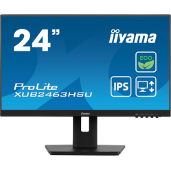 Monitor IIYAMA XUB2463HSU-B1 23.8 ETE IPS FHD  3ms HDMI DP USB glosniki