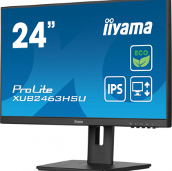 Monitor IIYAMA XUB2463HSU-B1 23.8 ETE IPS FHD  3ms HDMI DP USB glosniki