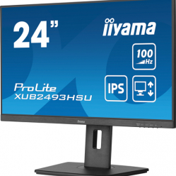 Monitor IIYAMA XUB2493HSU-B6 24 ETE IPS FHD  1ms FreeSync glosniki  Stand Pivot