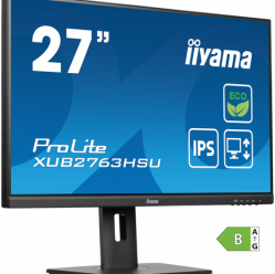 Monitor IIYAMA XUB2763HSU-B1 27 ETE IPS FHD  3ms GTG HDMI DP USB glosniki FreeSync