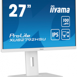 Monitor IIYAMA XUB2792HSU-W6 27 ETE IPS FHD  0.4ms HDMI DP USB FreeSync glosniki  bialy