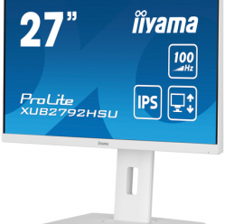 Monitor IIYAMA XUB2792HSU-W6 27 ETE IPS FHD  0.4ms HDMI DP USB FreeSync glosniki  bialy