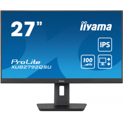 Monitor IIYAMA XUB2792QSU-B6 27 ETE IPS WQHD  0.4ms FreeSync stand Pivot HDMI