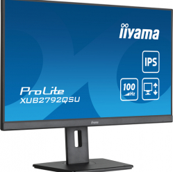 Monitor IIYAMA XUB2792QSU-B6 27 ETE IPS WQHD  0.4ms FreeSync stand Pivot HDMI