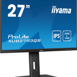 Monitor IIYAMA XUB2793QS-B6 27 IPS QHD FreeSync 1ms HDMI DP glosniki