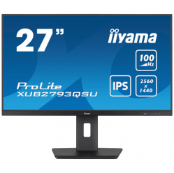 Monitor IIYAMA XUB2793QSU-B6 27 ETE IPS WQHD QHD 1ms glosniki HDMI DP USB FreeSync