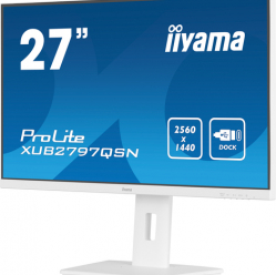 Monitor IIYAMA XUB2797QSN-W1 27 IPS WQHD  1ms HDMI DP glosniki