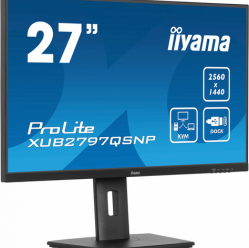 Monitor IIYAMA XUB2797QSNP-B1 27 IPS WQHD  1ms HDMI DP glosniki