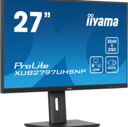 Monitor IIYAMA XUB2797UHSNP-B1 27 IPS UHD 4ms HDMI DP USB-C LAN glosniki