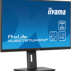 Monitor IIYAMA XUB2797UHSNP-B1 27 IPS UHD 4ms HDMI DP USB-C LAN glosniki