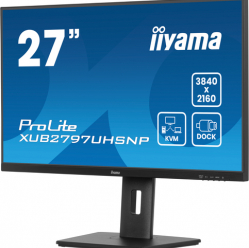 Monitor IIYAMA XUB2797UHSNP-B1 27 IPS UHD 4ms HDMI DP USB-C LAN glosniki