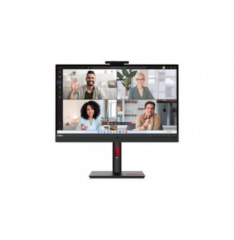 Monitor LENOVO T27hv-30 27 IPS WQHD 16:9  4ms HDMI DP DP USB-C USB USB-C RJ45 5W Raven czarny