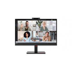 Monitor LENOVO T27hv-30 27 IPS WQHD 16:9  4ms HDMI DP DP USB-C USB USB-C RJ45 5W Raven czarny