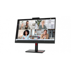 Monitor LENOVO T27hv-30 27 IPS WQHD 16:9  4ms HDMI DP DP USB-C USB USB-C RJ45 5W Raven czarny