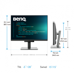 Monitor BENQ RD280U 28.2 IPS 3840x2560 5ms HDMI DP USB-C  USB KVM
