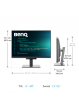 Monitor BENQ RD280U 28.2 IPS 3840x2560 5ms HDMI DP USB-C  USB KVM