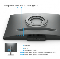 BENQ RD280U 28.2 IPS 3840x2560 5ms HDMI DP USB-C  USB KVM