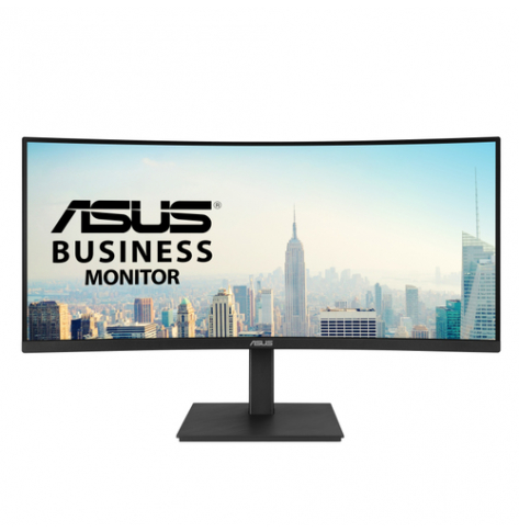 Monitor ASUS Business VA34VCPSN 34 UWQHD Curved 21:9 VA UWQHD  Frameless DP HDMI RJ45 65W USB-C glosniki