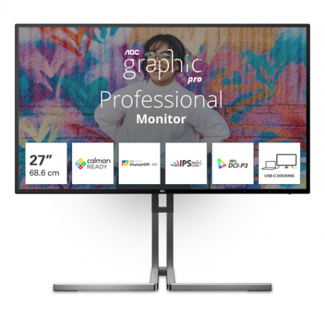 Monitor AOC U27U3CV 27 Nano IPS WLED UHD HDMI