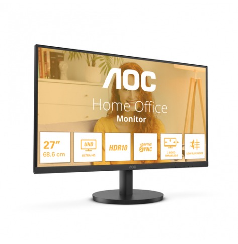 Monitor AOC U27B3M 27 UHD HDMI DP czarny