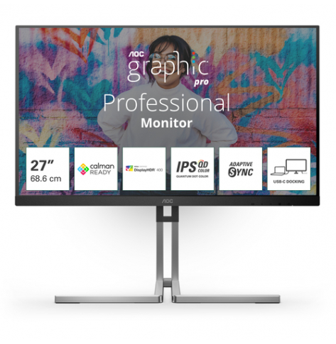 Monitor AOC Q27U3CV 27 IPS QD WLED WQHD HDMI