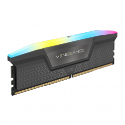 Pamięć CORSAIR VENGEANCE RGB DDR5 16GB 1x16GB DDR5 5200 CL40-40-40-77 1.25V Intel XMP AMD EXPO - GREY