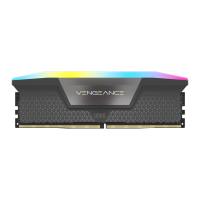 Pamięć CORSAIR VENGEANCE RGB DDR5 16GB 1x16GB DDR5 5600 CL40-40-40-77 1.25V Intel XMP AMD EXPO - GREY