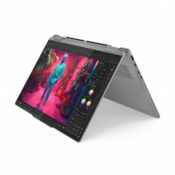 Laptop Lenovo Yoga 7 2-in-1 14AHP9 Ryzen 7 8840HS 14 WUXGA OLED Glossy 16GB 5x-6400 512GB SSD AMD Win11 Storm Grey