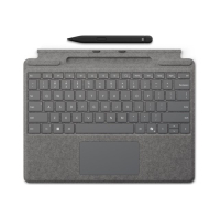 Zestaw klawiatura Microsoft Surface Type Cover + Pen Copilot Platinium