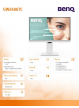 Monitor BENQ GW2486TC 23.8 IPS FHD 5ms HDMI USB-C glosniki Pivot