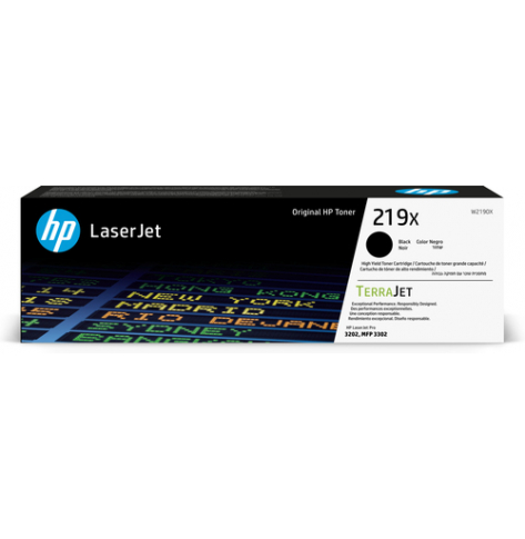 Toner HP 219X High Yield Black Original LaserJet Toner Cartridge