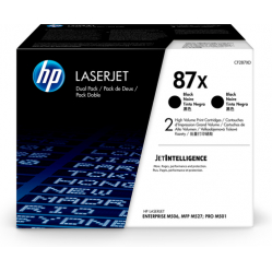 Toner HP 87X Black 18k Dual Pack CF287XD