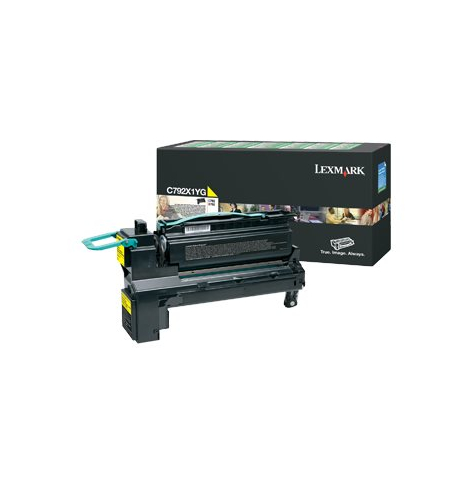 Toner Lexmark yellow 18 000 str. CS796de