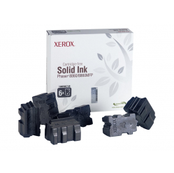 Kostki atramentowe Xerox  black x6 | 14 000str | Phaser 8860