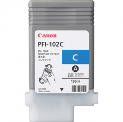 Tusz CANON PFI-102C dye ink cartridge cyan standard capacity 130ml 1-pack
