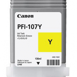 Tusz CANON PFI-107 Y Ink yellow 130ml iPF680/685 iPF780/785