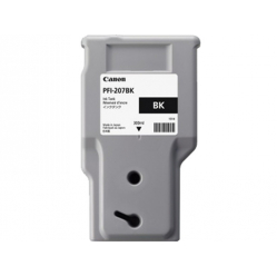 Tusz CANON PFI-207 BK Ink black 300ml iPF680/685 iPF780/785