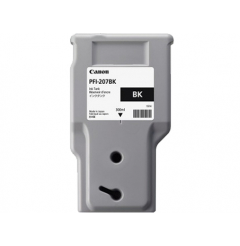 Tusz CANON PFI-207 BK Ink black 300ml iPF680/685 iPF780/785