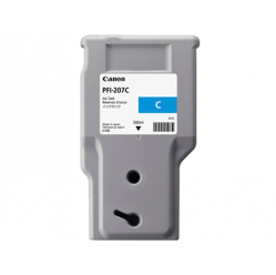 Tusz CANON PFI-207 C Ink cyan 300ml iPF680/685 iPF780/785