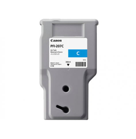 Tusz CANON PFI-207 C Ink cyan 300ml iPF680/685 iPF780/785