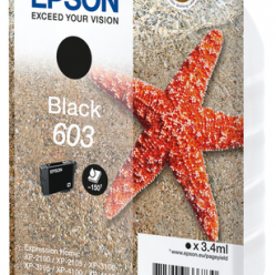 Tusz Epson C13T03U14010 C13T03U14010 Black 3,4 ml