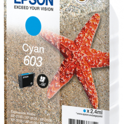 Tusz Epson C13T03U24010 C13T03U24010 Cyan 2,4 ml