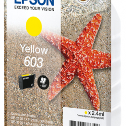 Tusz Epson C13T03U44010 C13T03U44010 Yellow 2,4 ml