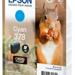 Tusz Epson cyan RF+AM  | 4.1ml | Claria photo HD