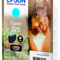 Tusz Epson cyan RF+AM  | 4.1ml | Claria photo HD
