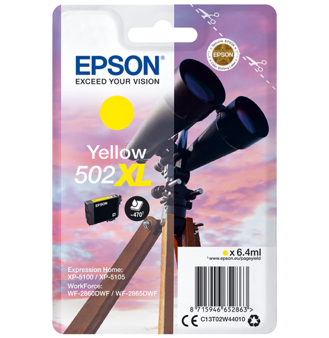 Tusz Epson Yellow 6,4 ml XP-5100