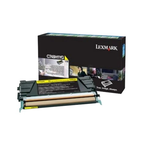 Toner Lexmark C748H3YG yellow korporacyjny | 10000 str. | C748de / C748dte / C748e
