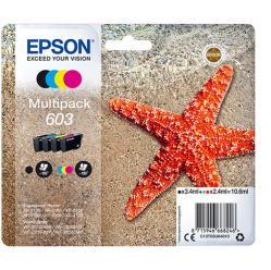 Multipack Epson C13T03U64010 C13T03U64010 CMY + BK 4-colours 603 3,4 ml + 3 x 2,4 ml