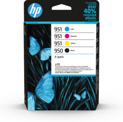 Tusz HP 950 Black 951 CMY Original Cartridge 4-Pack