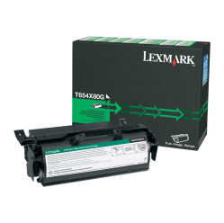 Toner Lexmark T654X80G black rekondycjonowany | 36000 str. | T654 / T656